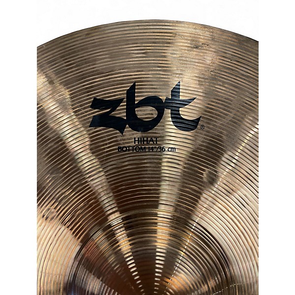 Used Zildjian 14in ZBT Hi Hat Pair Cymbal