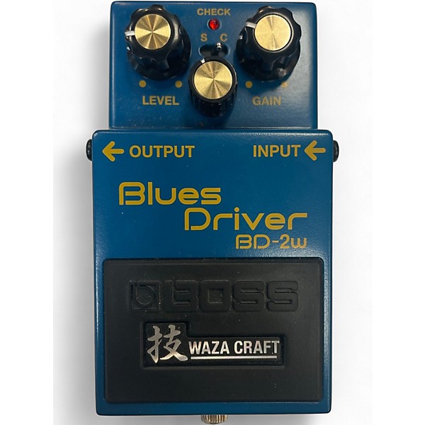 Used BOSS BD2W Blues Driver Waza Craft Effect Pedal