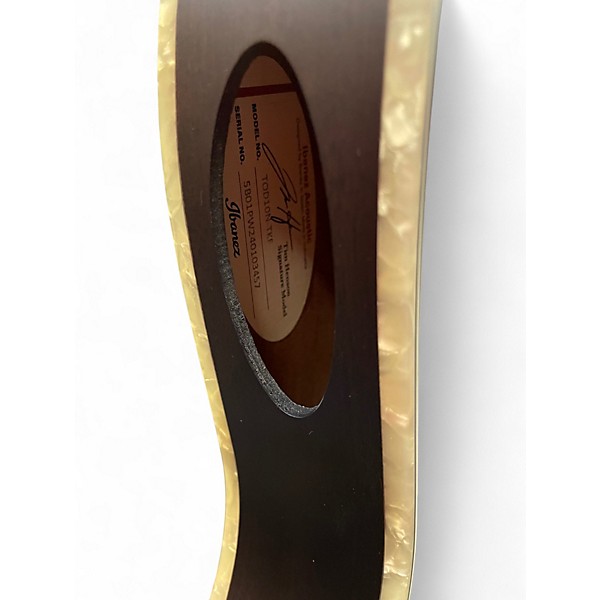 Used 2024 Ibanez  TOD10N Tim Henson Signature Black Classical Acoustic Electric Guitar