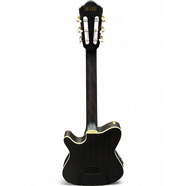Used 2024 Ibanez  TOD10N Tim Henson Signature Black Classical Acoustic Electric Guitar