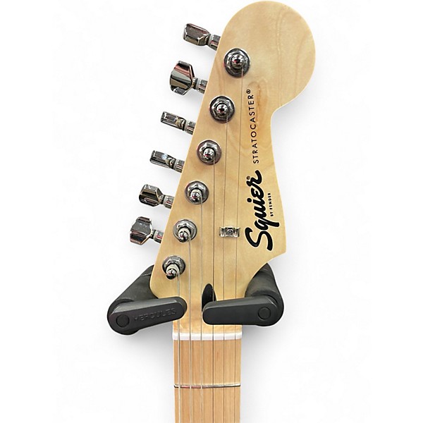 Used Squier Affinity Stratocaster Surf Green Solid Body Electric Guitar