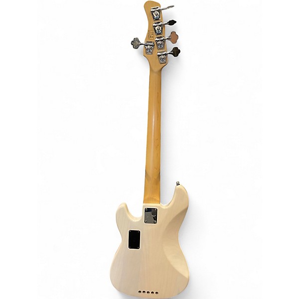Used Sire Marcus Miller V7 Vintage Swamp Ash 5 String White Blonde Electric Bass Guitar