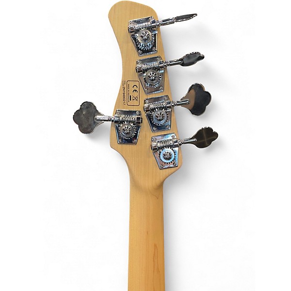 Used Sire Marcus Miller V7 Vintage Swamp Ash 5 String White Blonde Electric Bass Guitar