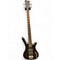 Used Warwick Corvette Double Buck 4 String Black Electric Bass Guitar thumbnail