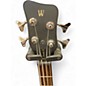 Used Warwick Corvette Double Buck 4 String Black Electric Bass Guitar