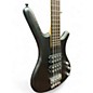 Used Warwick Corvette Double Buck 4 String Black Electric Bass Guitar