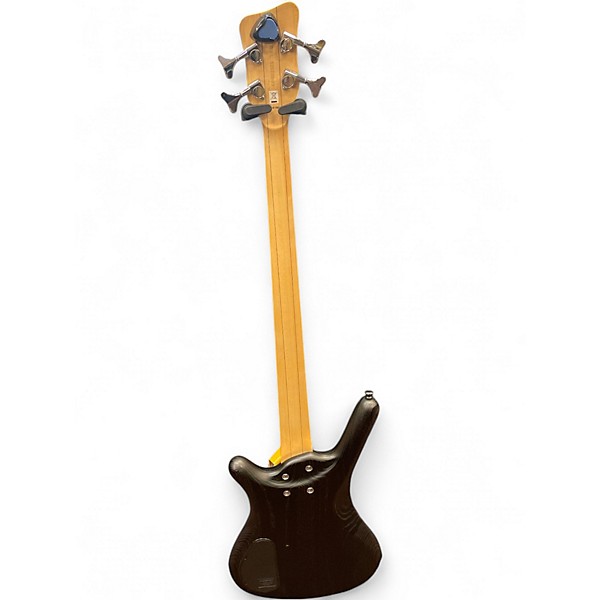 Used Warwick Corvette Double Buck 4 String Black Electric Bass Guitar