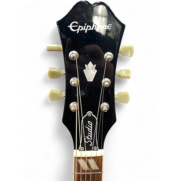 Used Epiphone HUMMINGBIRD EC STUDIO Tobacco Sunburst Acoustic Electric Guitar