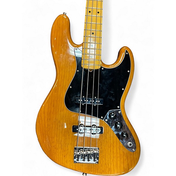 Used Fender American Professional II Jazz Bass ROASTED PINE Electric Bass Guitar