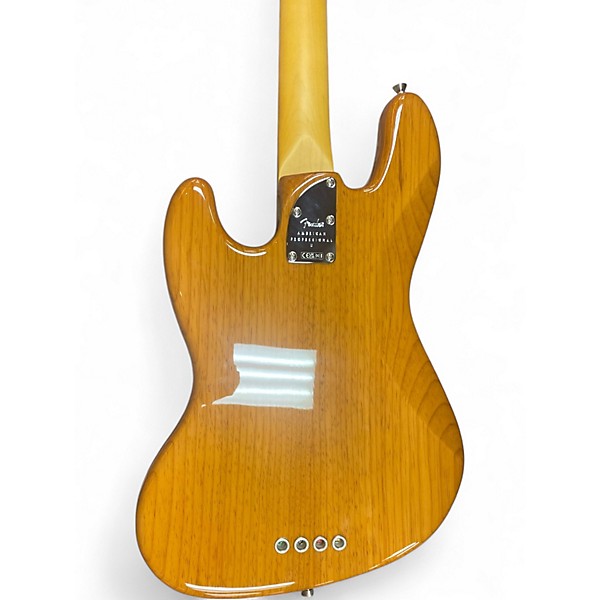 Used Fender American Professional II Jazz Bass ROASTED PINE Electric Bass Guitar