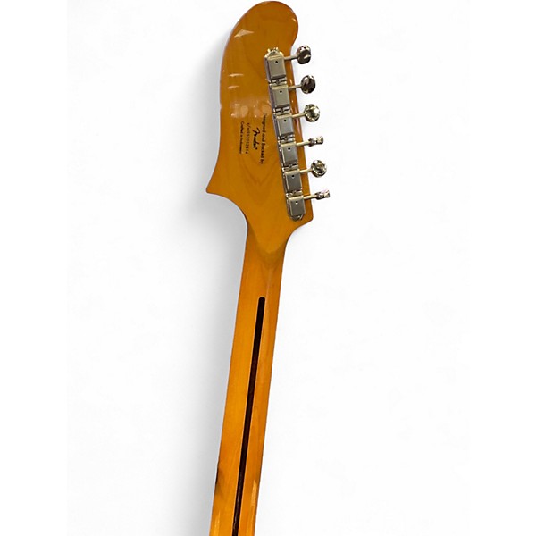 Used Squier Starcaster Natural Hollow Body Electric Guitar