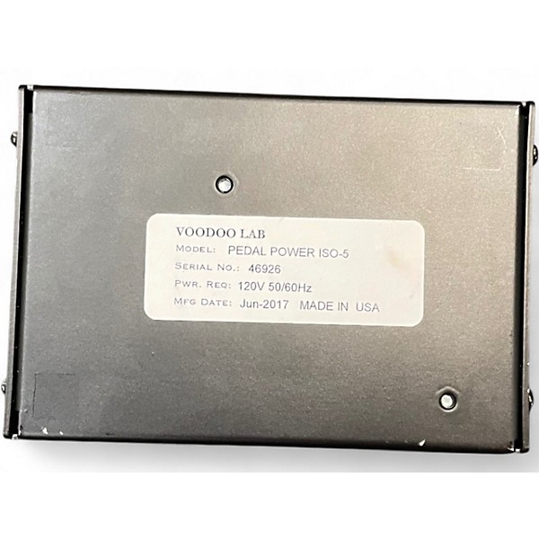 Used Voodoo Lab Pedal Power Iso 5 Power Supply