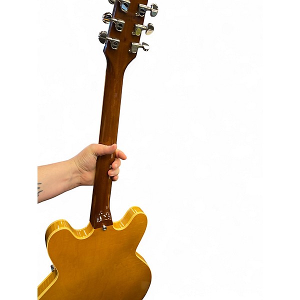 Used Heritage custom H - 530 Antique Natural Solid Body Electric Guitar