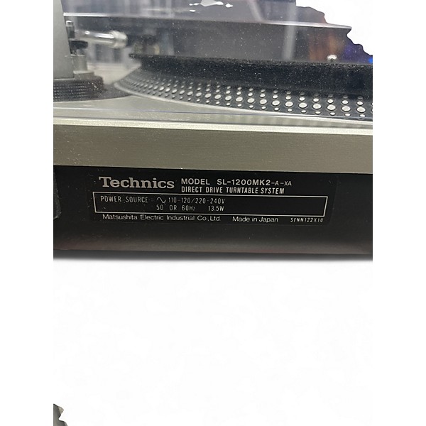 Used Technics SL1200MK2 Turntable