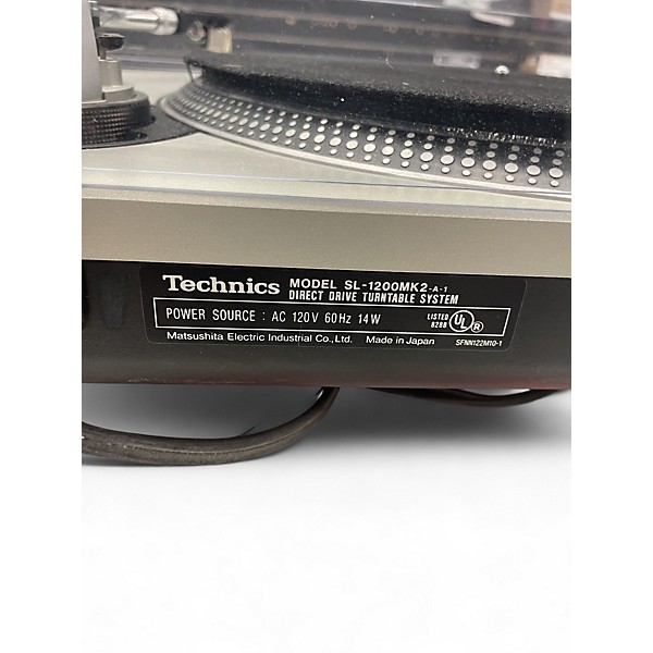 Used Technics SL1200MK2 Turntable