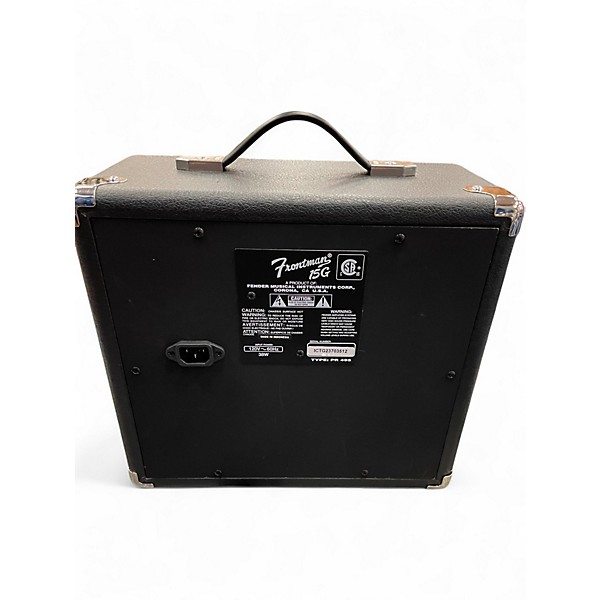 Used Fender Frontman 15G 15W Guitar Combo Amp