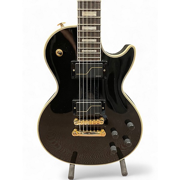 Used Epiphone Matt Heafy Les Paul Custom Ebony Solid Body Electric Guitar