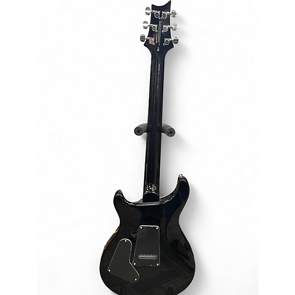 Used PRS SE Custom 24 Quilt Violet Solid Body Electric Guitar