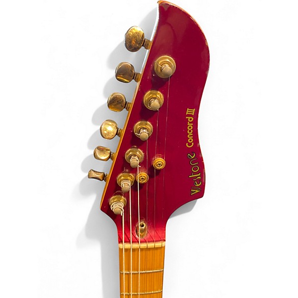 Used Westone Concord III Burgundy Solid Body Electric Guitar