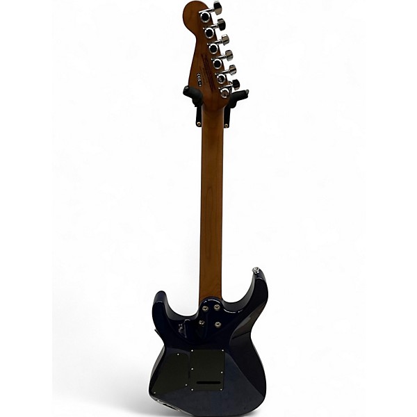 Used Charvel Pro Mod DK24 HH 2PT CM QM Chlorine Burst Solid Body Electric Guitar