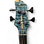 Used Roscoe LG3000 Quilted Blue  Electric Bass Guitar