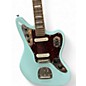 Used Squier Vintage Modified Jaguar Surf Green Solid Body Electric Guitar