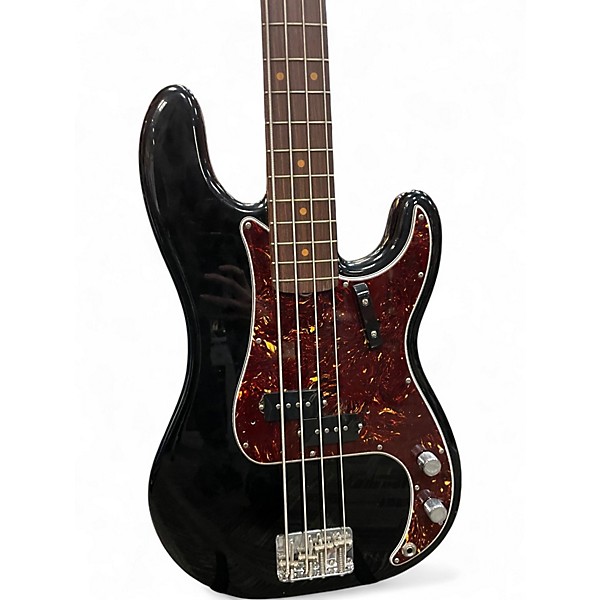 Used Fender American Vintage II 1960 Precision  Black Electric Bass Guitar