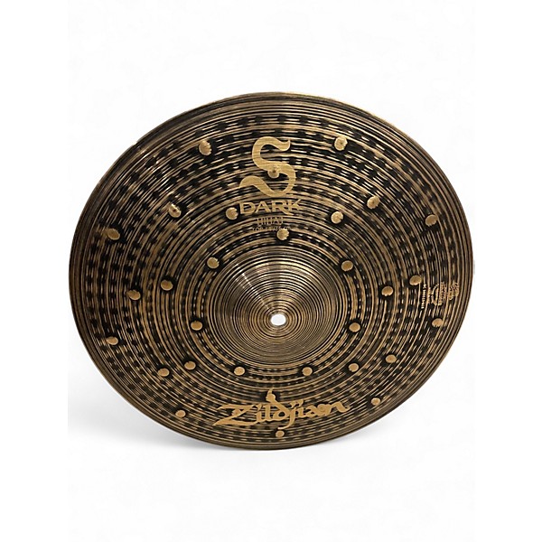 Used Zildjian 14in S Dark Hi Hat Pair Cymbal