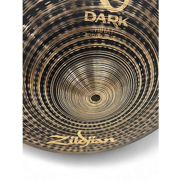 Used Zildjian 14in S Dark Hi Hat Pair Cymbal