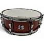 Used Ludwig 14X5 Element Evolution Red Sparkle Drum thumbnail