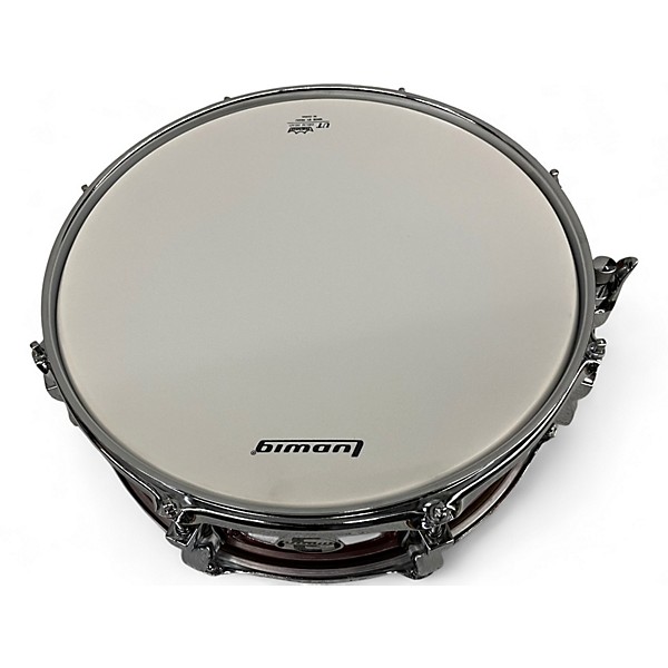 Used Ludwig 14X5 Element Evolution Red Sparkle Drum