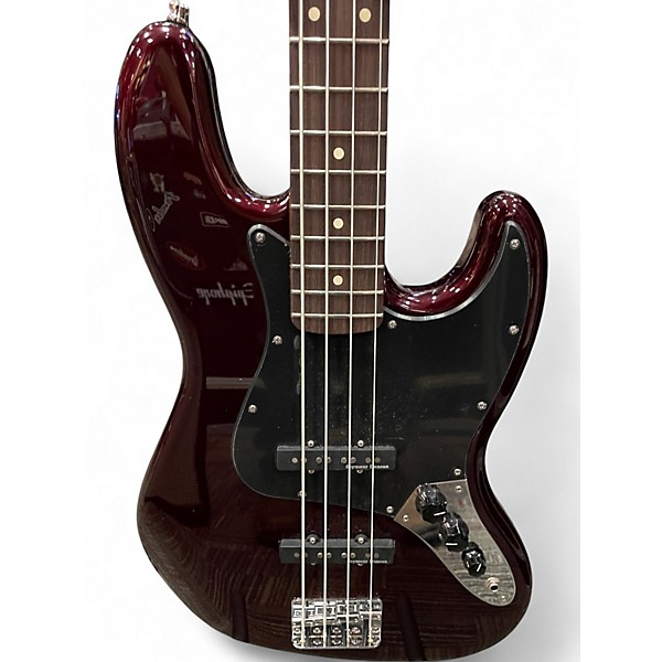 Used Fender PLAYER II JAZZ BASS OX BLOOD Electric Bass Guitar