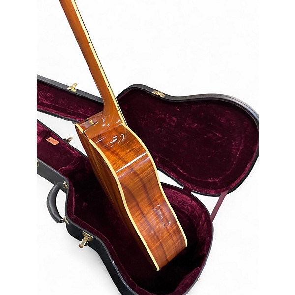 Used Gibson Hummingbird Custom Koa Natural Acoustic Electric Guitar