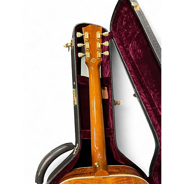 Used Gibson Hummingbird Custom Koa Natural Acoustic Electric Guitar