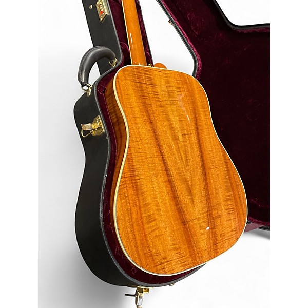 Used Gibson Hummingbird Custom Koa Natural Acoustic Electric Guitar