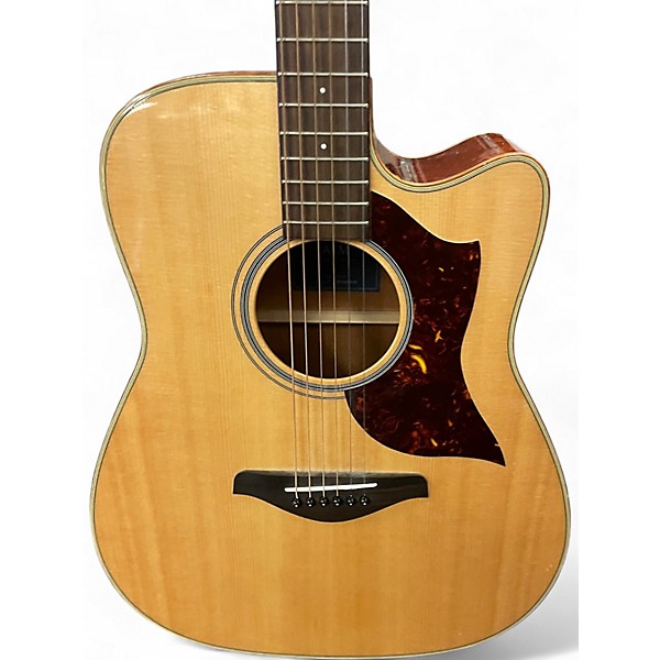 Used Yamaha A1M Natural Acoustic Electric Guitar