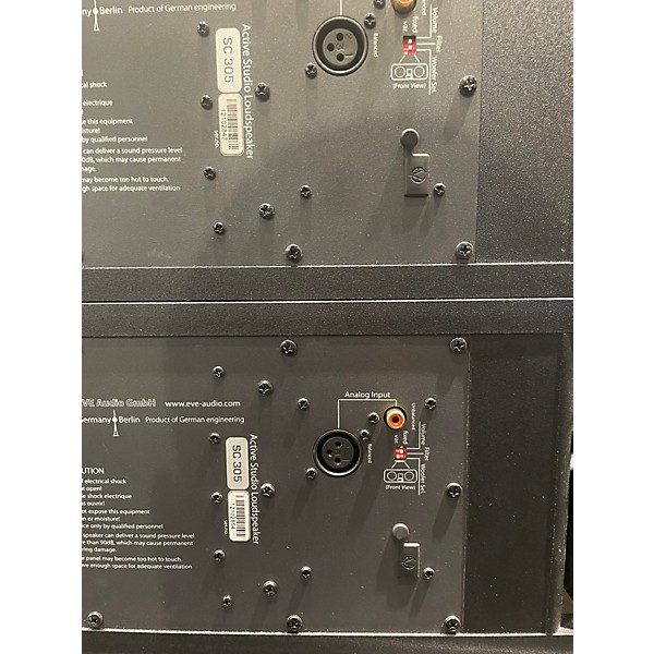 Used Eve Audio SC305 Pair Powered Monitor