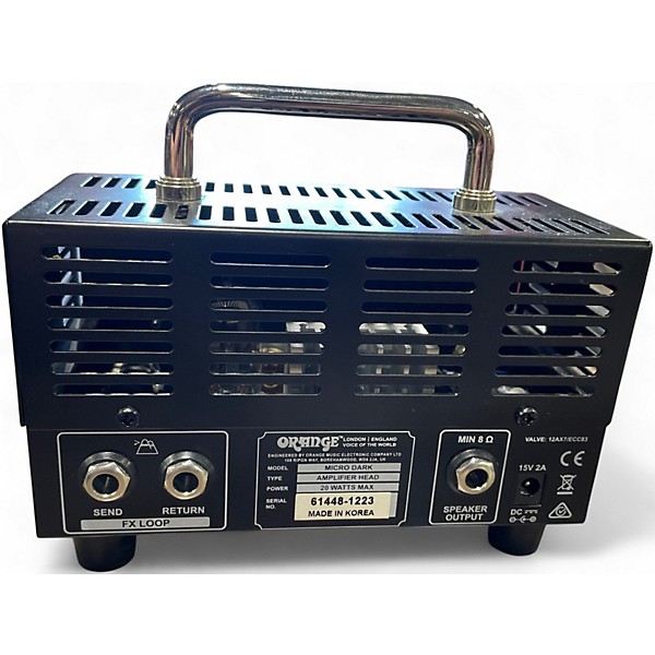 Used Orange Amplifiers Micro Dark 20W Tube Guitar Amp Head