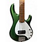Used Ernie Ball Music Man Stingray 5 H Metallic Green Electric Bass Guitar