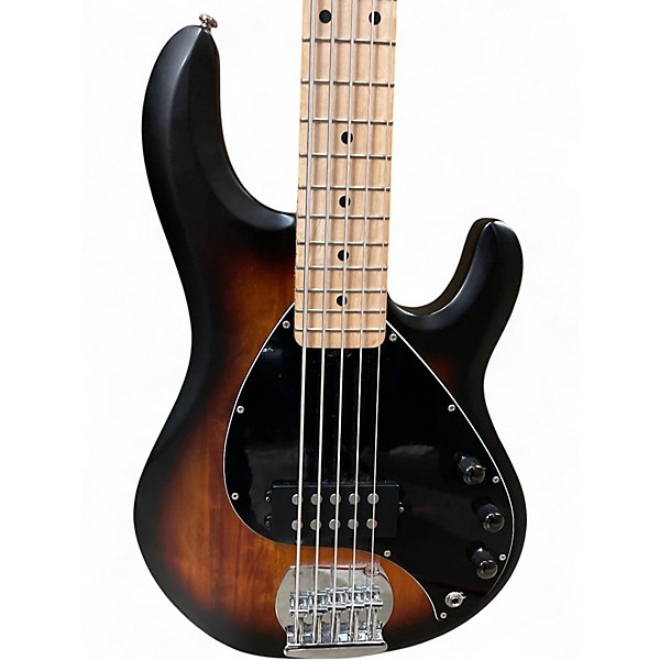 Used Sterling by Music Man Ray5 5 String 2 Color Sunburst Electric Bass Guitar