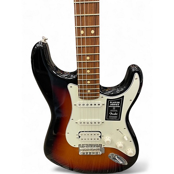 Used Fender Player Stratocaster 2 Color Sunburst Solid Body Electric Guitar