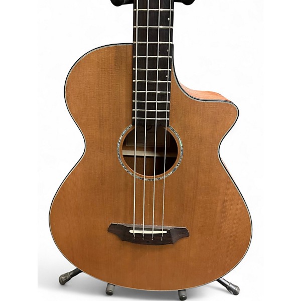 Used Breedlove Atlas Solo BJ350/CME4 Natural Acoustic Bass Guitar