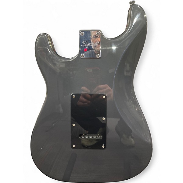 Used Squier Stratocaster HSS Black Solid Body Electric Guitar