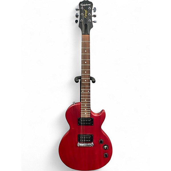 Used Epiphone Special Model Worn Cherry Solid Body Electric Guitar