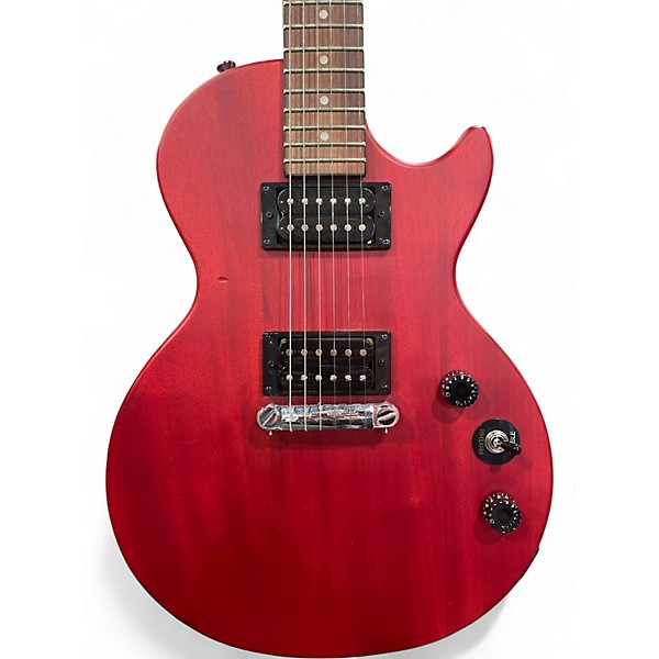 Used Epiphone Special Model Worn Cherry Solid Body Electric Guitar