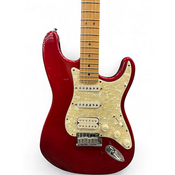 Used Fender 50th Anniversary American Stratocaster Red Solid Body Electric Guitar