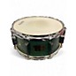Used 2000 Pork Pie 6X12 Little Squealer Snare Green Drum thumbnail