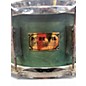 Used 2000 Pork Pie 6X12 Little Squealer Snare Green Drum
