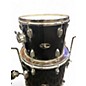 Used Slingerland 3 Piece Shell Pack Black Drum Kit