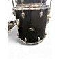 Used Slingerland 3 Piece Shell Pack Black Drum Kit